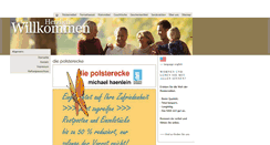 Desktop Screenshot of die-polsterecke.com